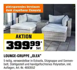 OBI Lounge-gruppe „olea“ Angebot