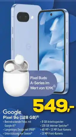 Euronics Google pixel 9a (128 gb) Angebot