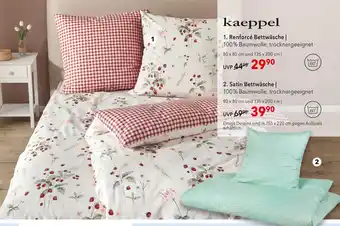 Matratzen Concord Kaeppel renforcé bettwäsche oder satin bettwäsche Angebot