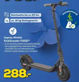 Euronics Segway-ninebot kickscooter f20d Angebot