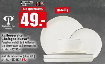 Möbel Mahler Peill+putzler kaffeeservice „bologna nuovo“ Angebot