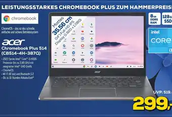 Euronics Acer chromebook plus 514 (cb514-4h-387q) Angebot