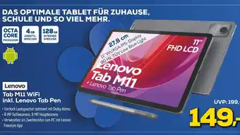 Euronics Lenovo tab m11 wifi inkl. lenovo tab pen Angebot