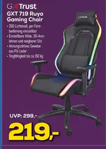 Euronics Gxtrust gxt 719 ruya gaming chair Angebot