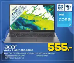 Euronics Acer aspire 3 (a317-55p-36nk) Angebot
