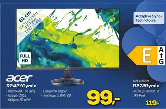 Euronics Acer r242ygymix oder r272gymix Angebot