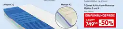 Matratzen Concord 7-zonen kaltschaum matratze motion 3 und 4 Angebot