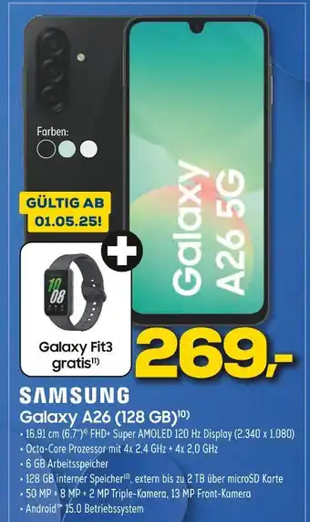 Euronics Samsung galaxy a26 (128 gb) Angebot