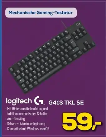 Euronics Logitech g413 tkl se Angebot