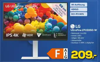 Euronics Lg ultrafine 27us550-w Angebot