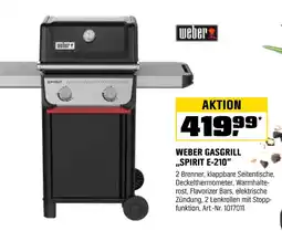 OBI Weber gasgrill „spirit e-210“ Angebot