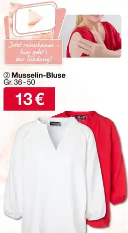 Woolworth Kapalla musselin-bluse Angebot