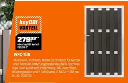 OBI Heyobi wpc-tür Angebot