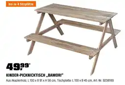 OBI Kinder-picknicktisch „bamori“ Angebot