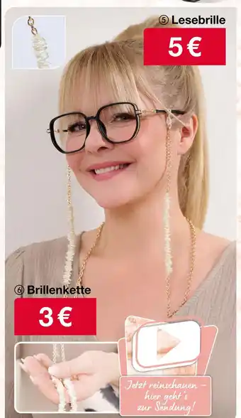 Woolworth Lesebrille oder brillenkette Angebot