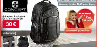 Woolworth Concept laptop rucksack Angebot