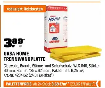 OBI Ursa home trennwandplatte Angebot