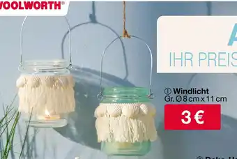 Woolworth Windlicht Angebot