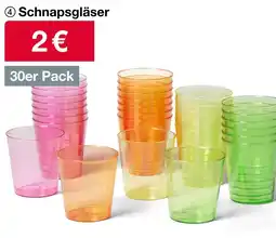 Woolworth Schnapsgläser Angebot