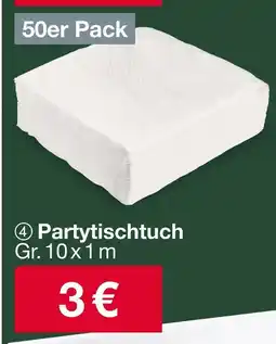 Woolworth Partytischtuch Angebot