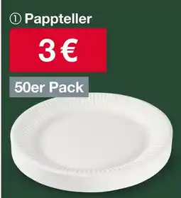 Woolworth Pappteller Angebot
