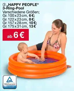 Woolworth Happy people 3-ring-pool Angebot