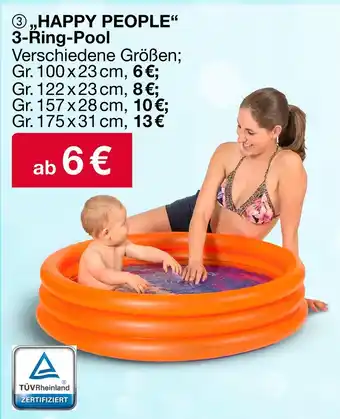 Woolworth Happy people 3-ring-pool Angebot