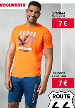Woolworth T-shirt oder shorts Angebot