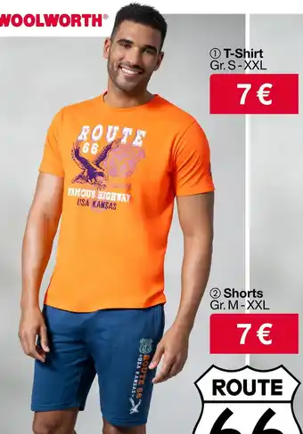 Woolworth T-shirt oder shorts Angebot