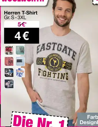 Woolworth Herren t-shirt Angebot