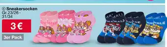 Woolworth Sneakersocken Angebot