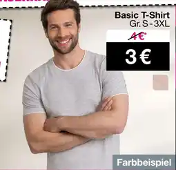 Woolworth Basic t-shirt Angebot