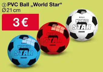Woolworth World star pvc ball Angebot