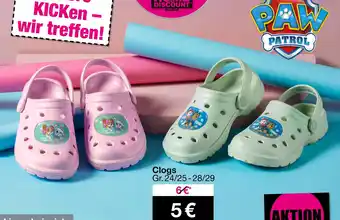 Woolworth Paw patrol clogs Angebot