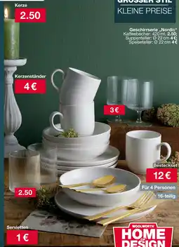 Woolworth Geschirrserie „nordic“ Angebot
