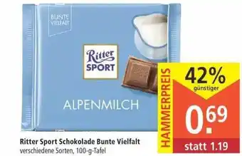 Marktkauf Ritter Sport Schokolade Bunte Vielfalt Angebot