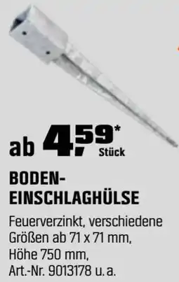 OBI Bodeneinschlaghülse Angebot