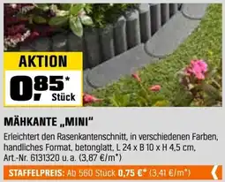 OBI Mähkante „mini” Angebot