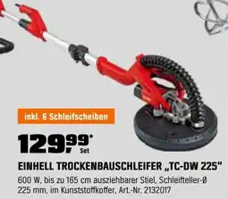 OBI Einhell trockenbauschleifer „TC-DW 225“ Angebot