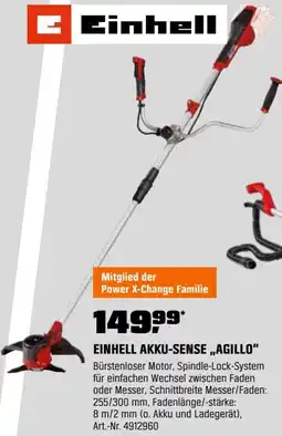OBI Einhell akku-sense „agillo” Angebot