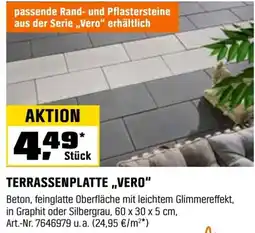 OBI Terrassenplatte ,,vero" Angebot