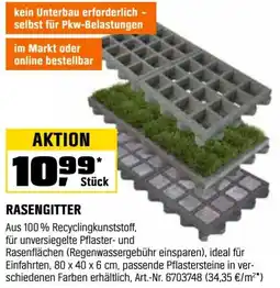 OBI Rasengitter Angebot