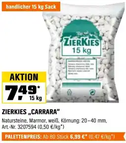 OBI Zierkies ,,carrara" Angebot