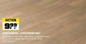 OBI Feinsteinzeug ,,streetwood oak" Angebot