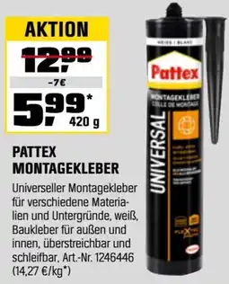 OBI Pattex montagekleber Angebot