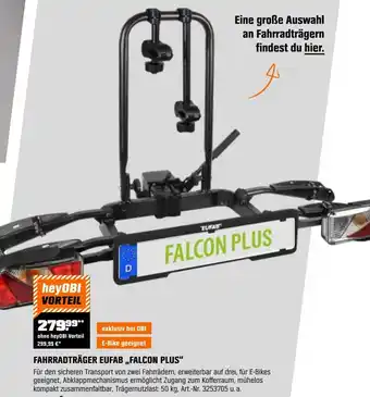 OBI Fahrradträger eufab „falcon plus" Angebot