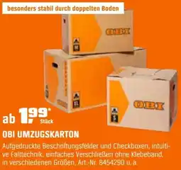 OBI OBI umzugskarton Angebot