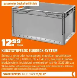 OBI Kunststoffbox eurobox-system Angebot