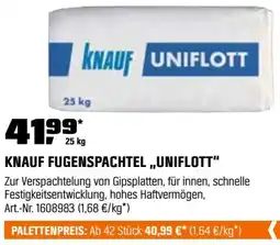 OBI Knauf fugenspachtel „uniflott” Angebot