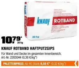 OBI Knauf rotband haftputzgips Angebot